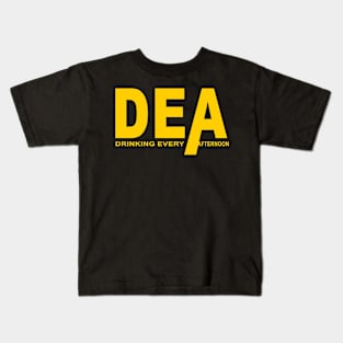 DEA Drinking Every Afternoon Kids T-Shirt